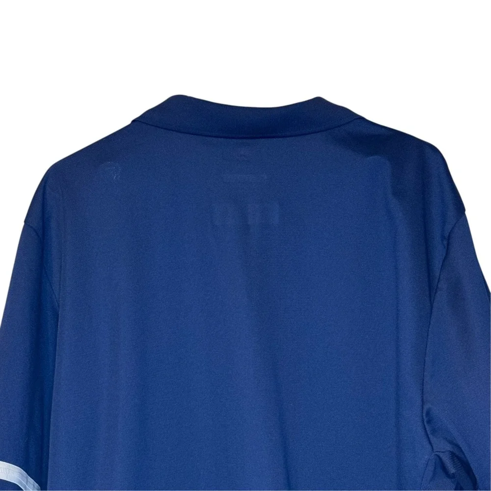 Adidas Mens Shirt Climacool Arizone Wildcats Team Short Sleeve Polo Navy Blue XL